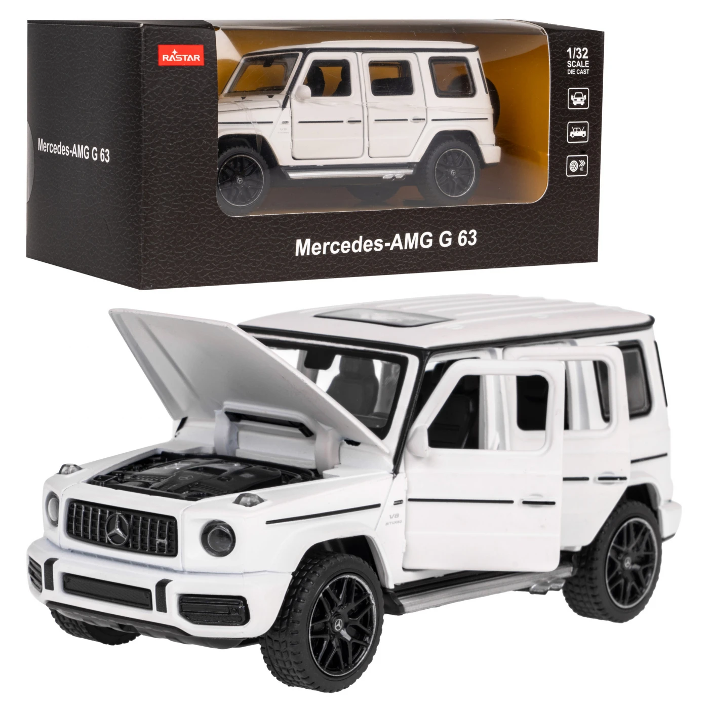 RASTAR DIE CAST 1:32 MERCEDES-BENZ AMG G63| 64110